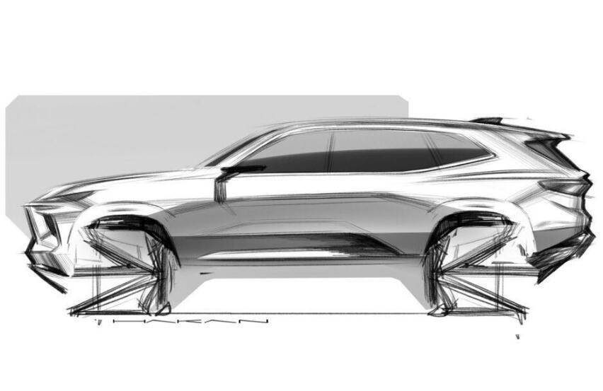 全面升級!換裝2.5T動力,別克全新一代昂科雷預告圖曝光