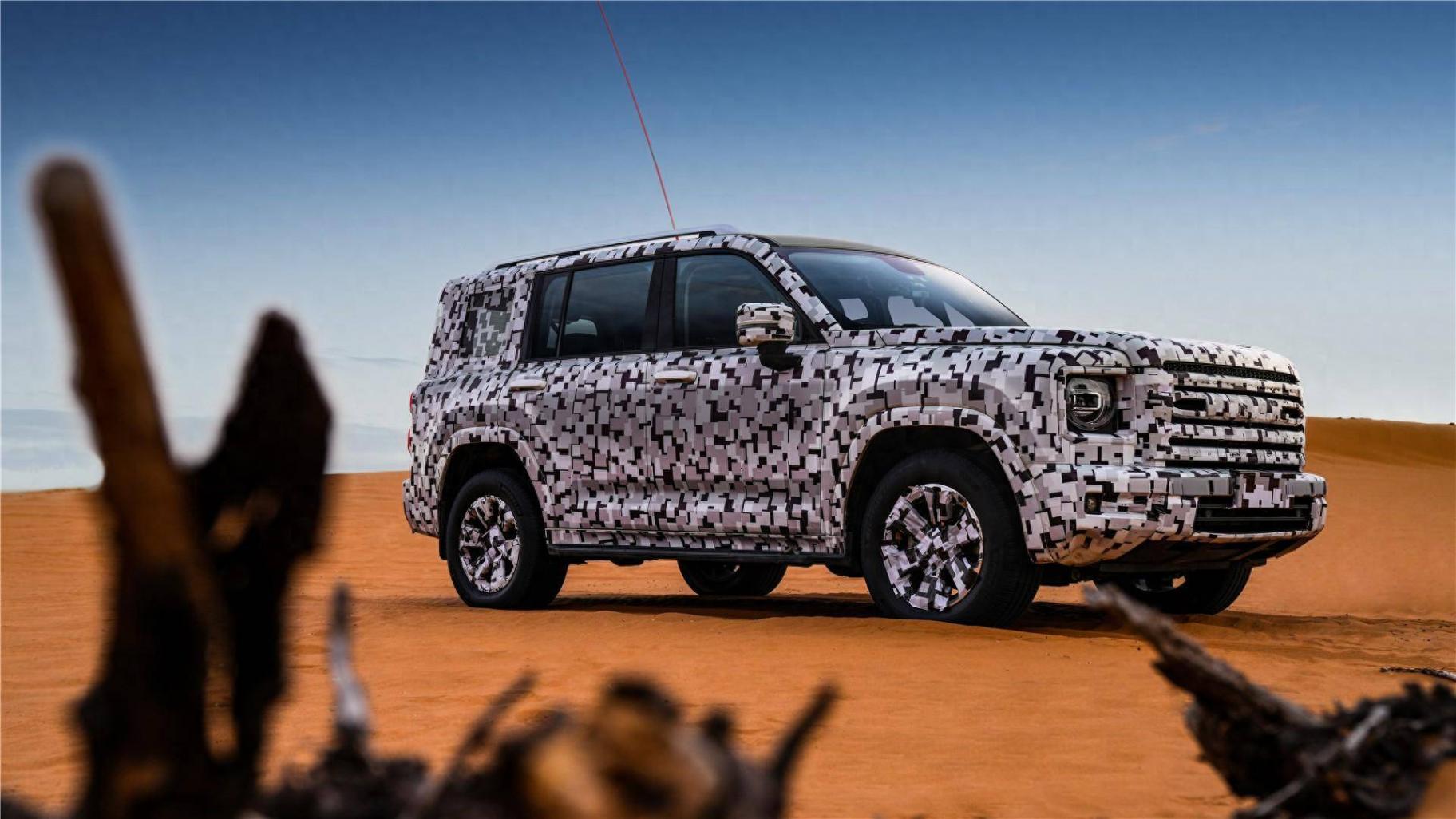 哈弗新H9曝光,走復(fù)古硬派風(fēng)格,坦克500平替?