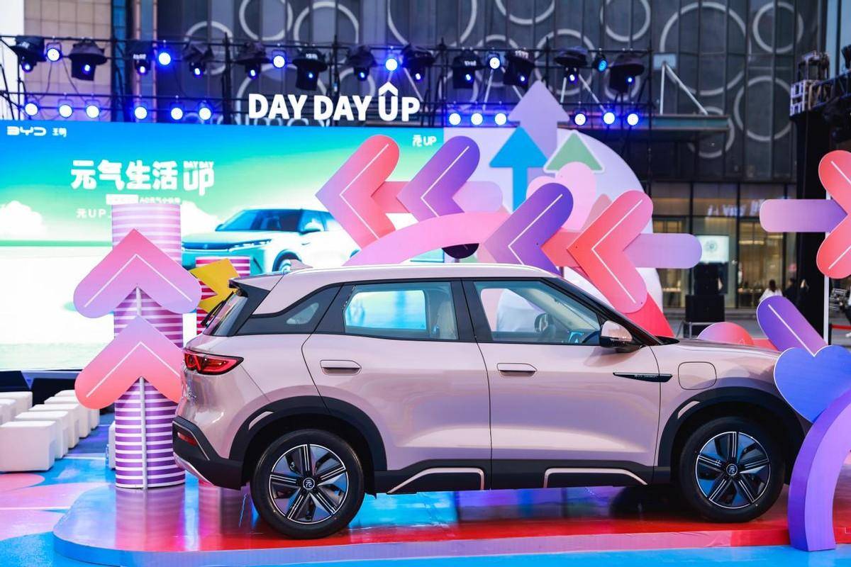 年輕人的第一輛車——元UP酷萌來襲,濟南心動上市,9.68萬元起!