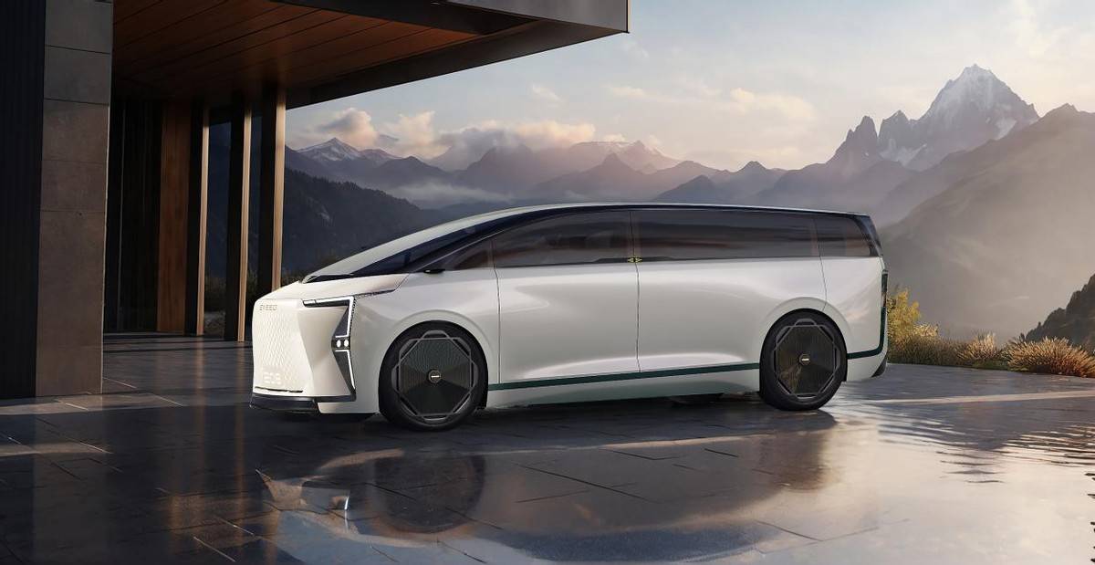 星途汽車首款尊享舒適旗艦MPV渲染圖發(fā)布,演繹融合式豪華