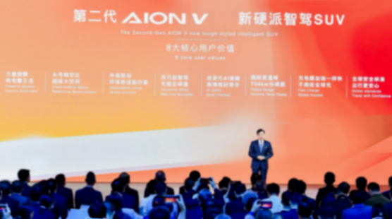 電動霸王龍!第二代埃安AION V亮相北京車展