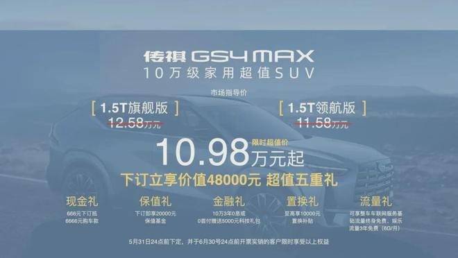 廣汽傳祺GS4 MAX車展亮相,10萬級家用SUV繞不開的選項?