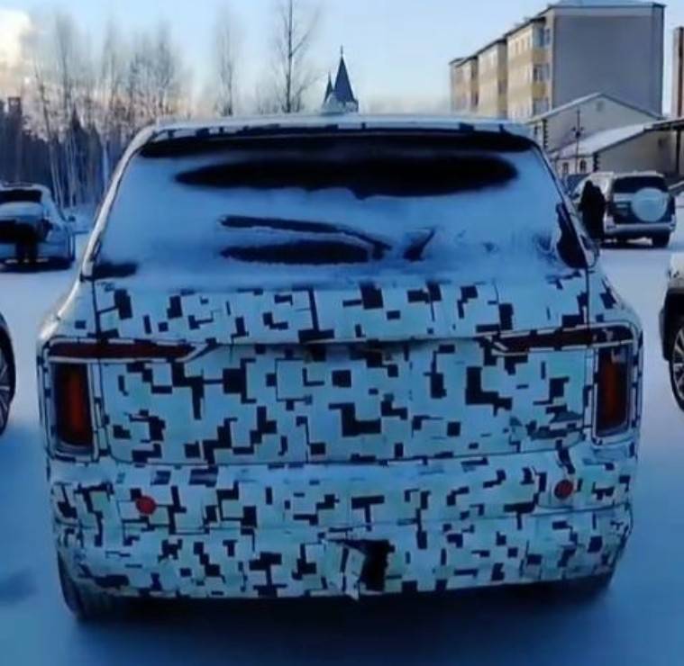 坦克800諜照曝光,全尺寸定位,搭3.0T插混系統