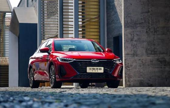 12月份奇瑞艾瑞澤8 銷量突破2萬+ 登頂中國品牌燃油家轎第一