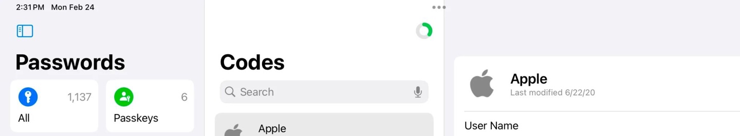 蘋果iOS 18.4升級密碼應用,驗證碼有效期一目了然