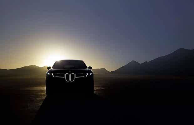 寶馬iX3雙腎格柵首度曝光9月5日全球首發,純電豪華新標桿將登場