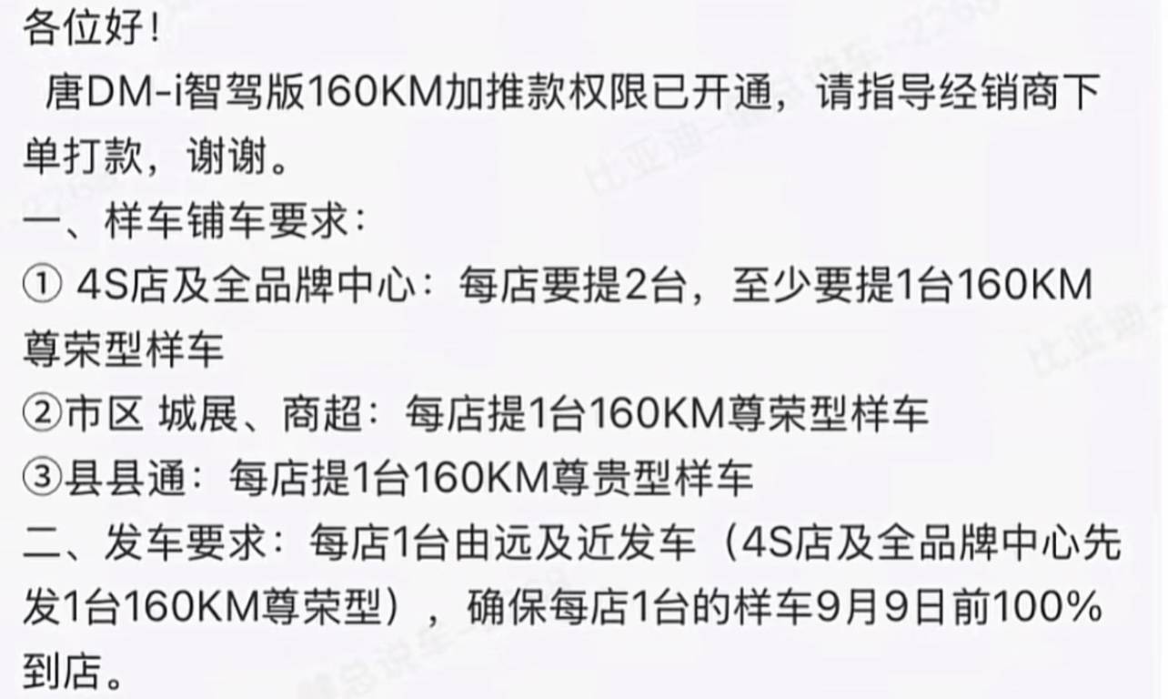比亞迪唐DM-i加推款曝光,黑武士風格+續航160km,配懷擋+冰箱