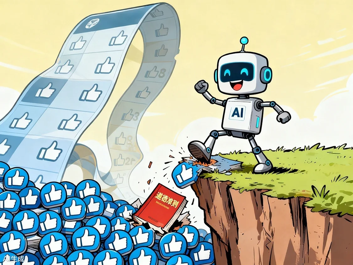 斯坦福大學研究稱AI能被“人氣”沖昏頭腦,會逐漸出現不道德行為 斯坦福大學研究稱AI能被“人氣”沖昏頭腦,會逐漸出現不道德行為