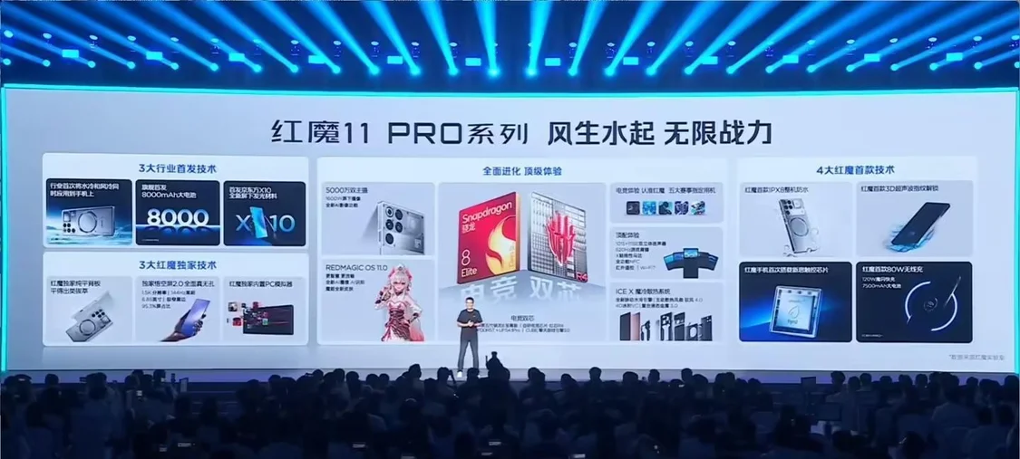 紅魔11Pro系列手機發布:4999元起,行業首款風水雙冷手機 紅魔11Pro系列手機發布:4999元起,行業首款風水雙冷手機
