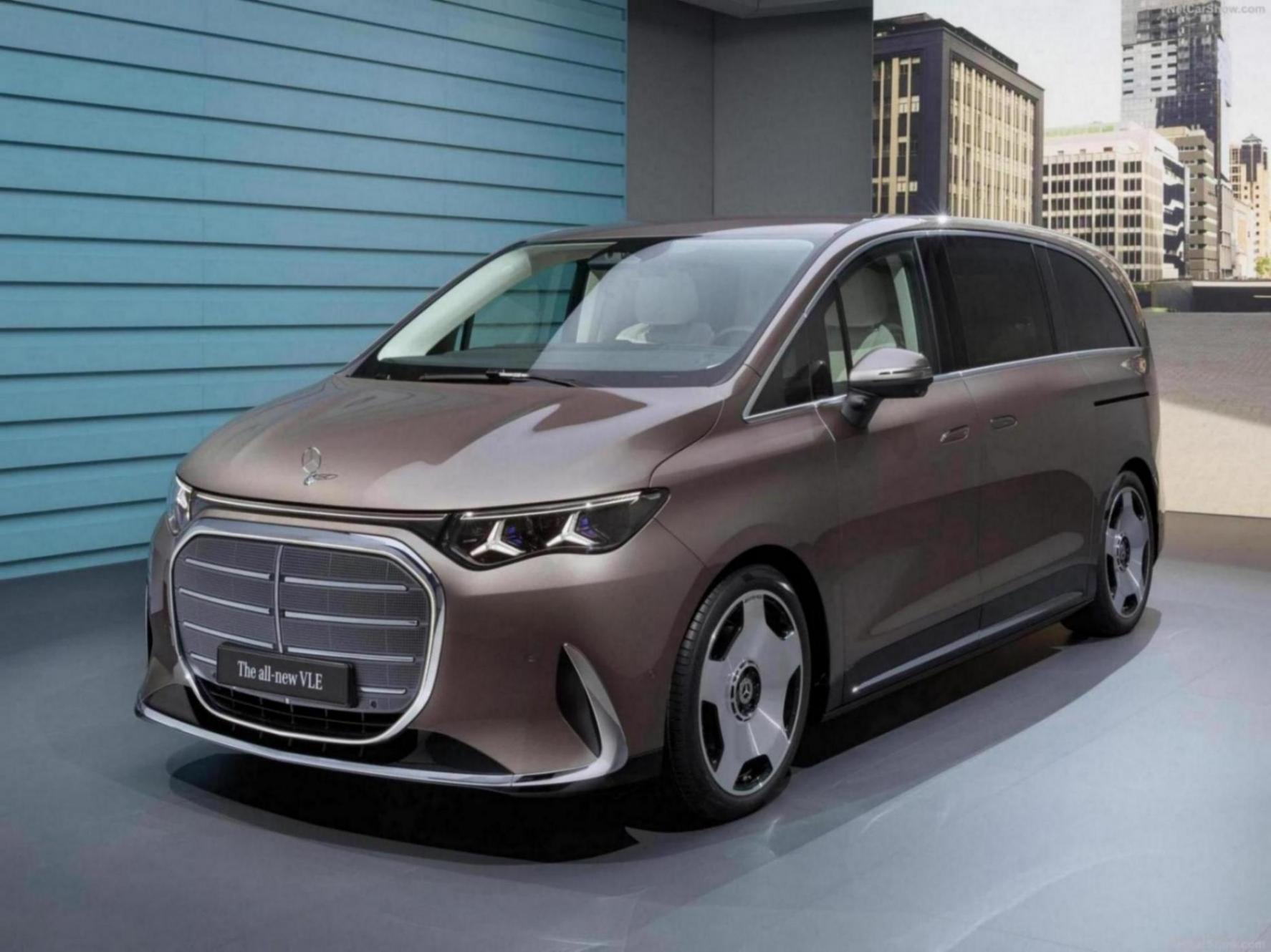 奔馳VLE首秀:續航700km,對標MEGA